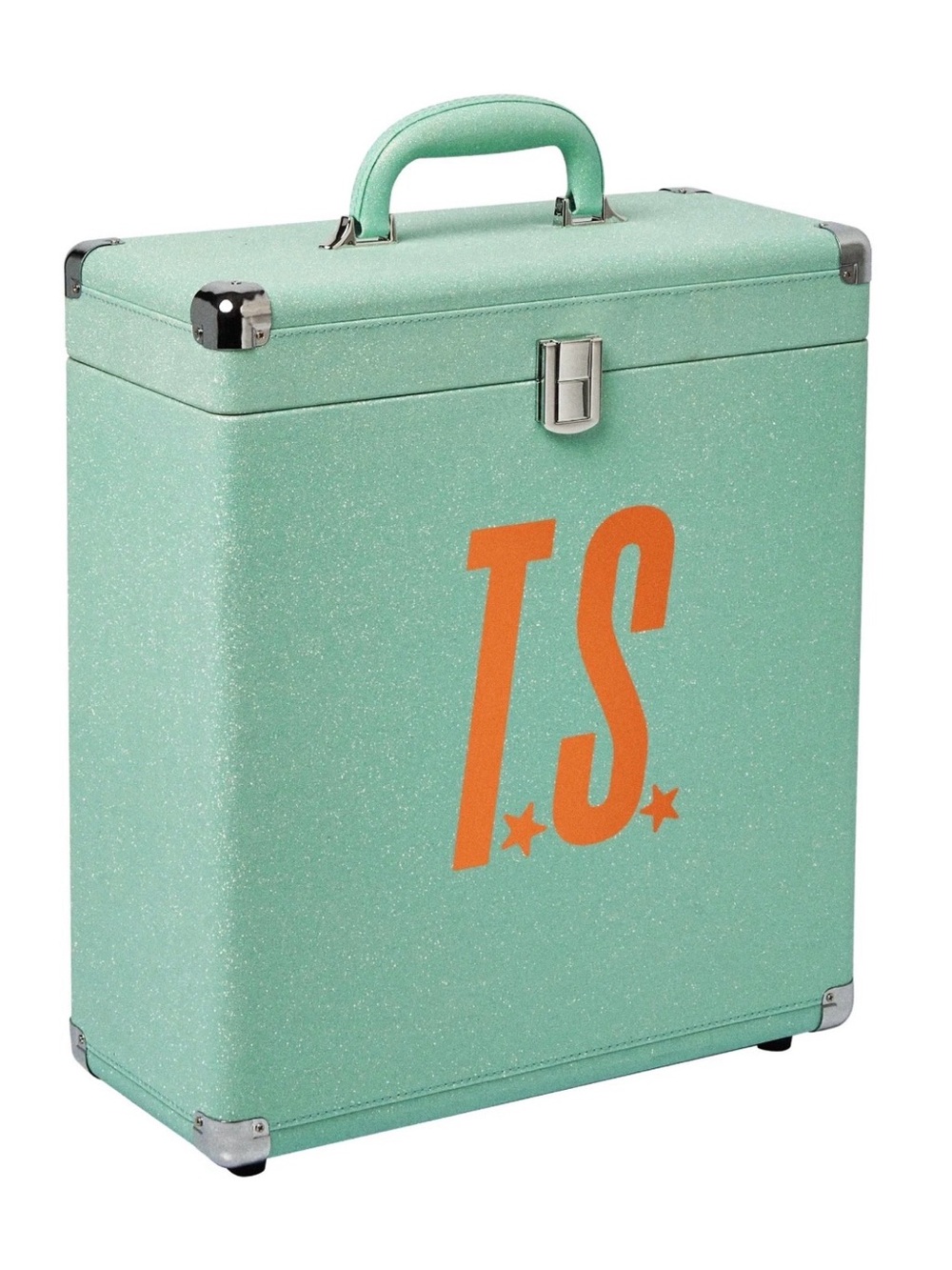 Taylor Swift TLOASG Mint Glitter Vinyl Record Storage Case